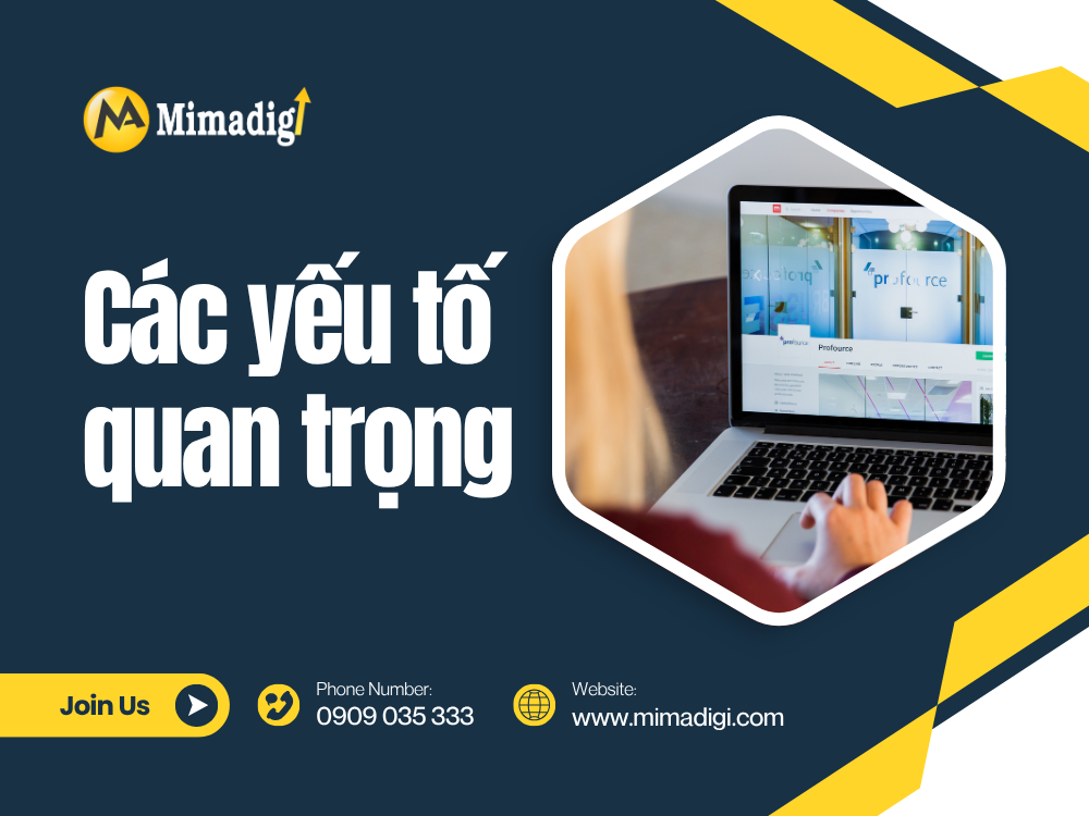 Các yếu tố quan trọng trong thiết kế website bán giày thể thao tại mima