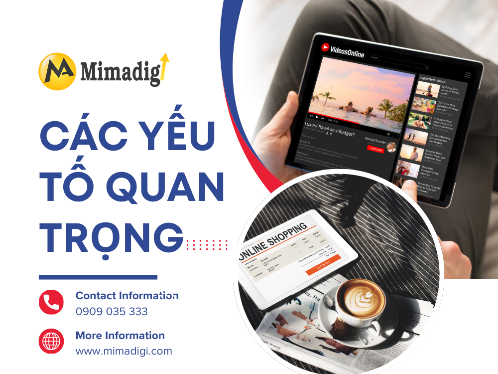 Các yếu tố quan trọng trong thiết kế website bán thiết bị đo lường điện tử tại mima