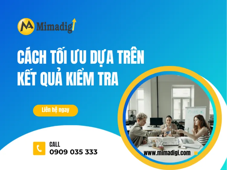 How to Optimize Based on Test Results at mima