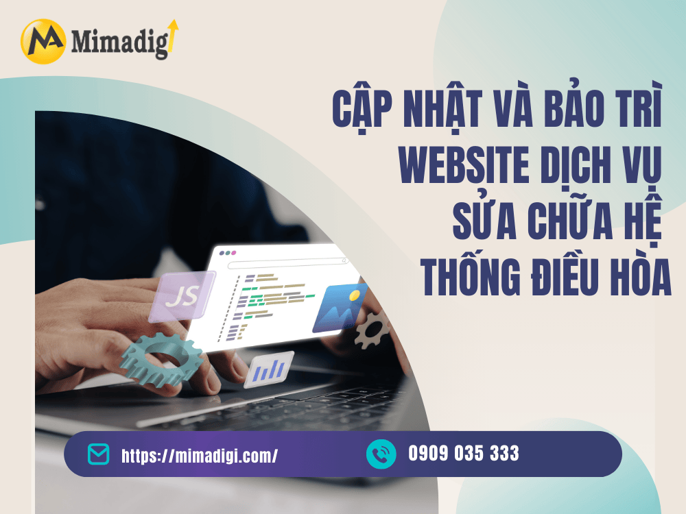 Updating and Maintaining Air Conditioning System Repair Service Website at MIMA
