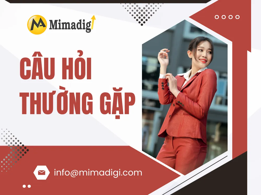 Câu hỏi thường gặp về thiết kế website đại lý sắt thép tại mima