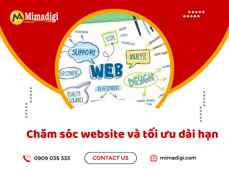 Website care and long-term optimization