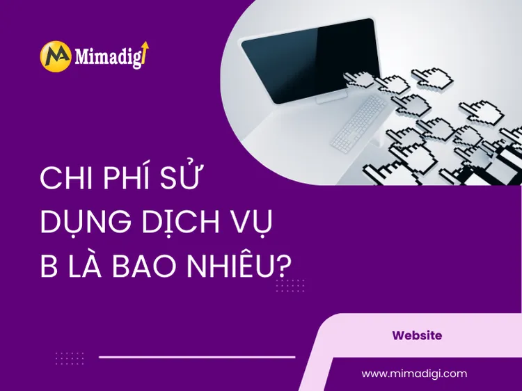 How much does it cost to use Service B? at mima