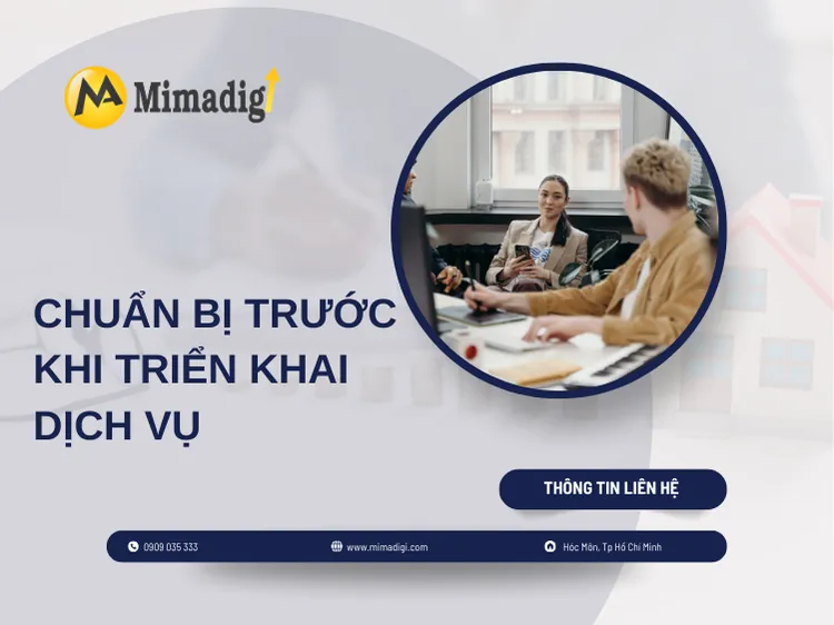 Chuẩn bị trước khi triển khai dịch vụ tại mima