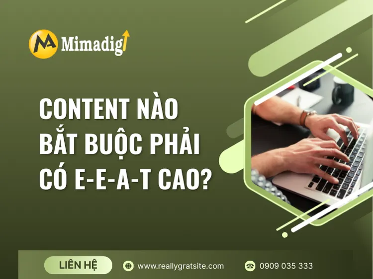 Which Content Must Have High E-E-A-T? at mima