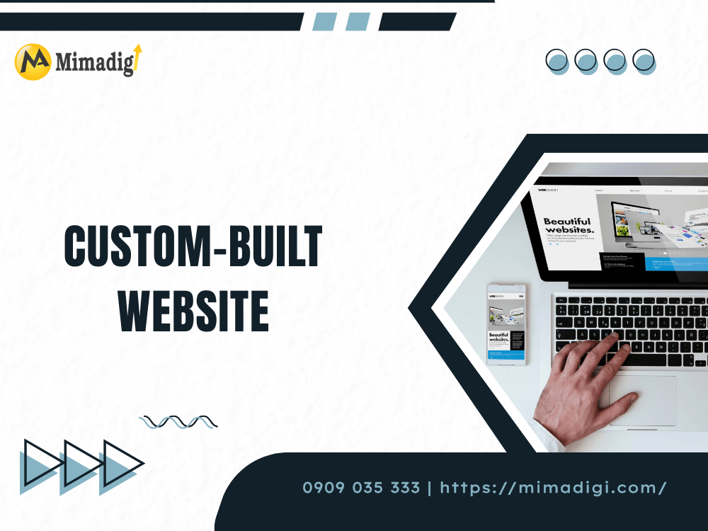 Custom-built website at MIMA