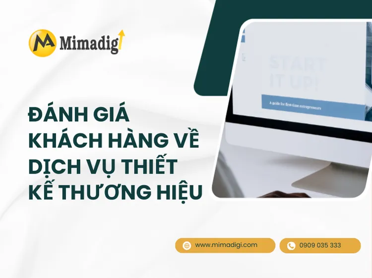 Customer reviews about brand design services at mima