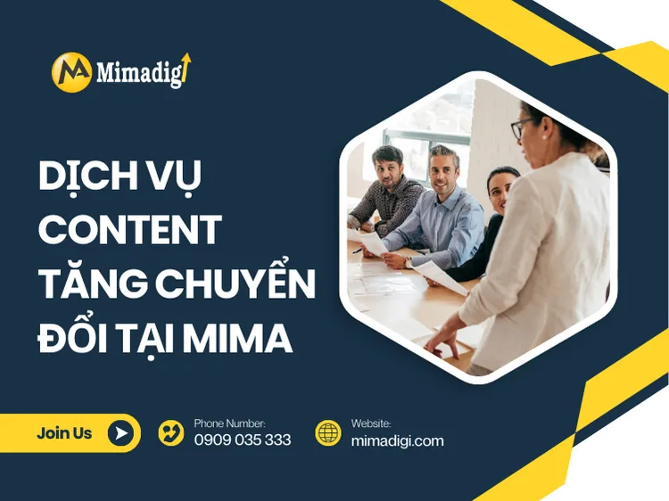 Conversion-Boosting Content Services at MIMA 
