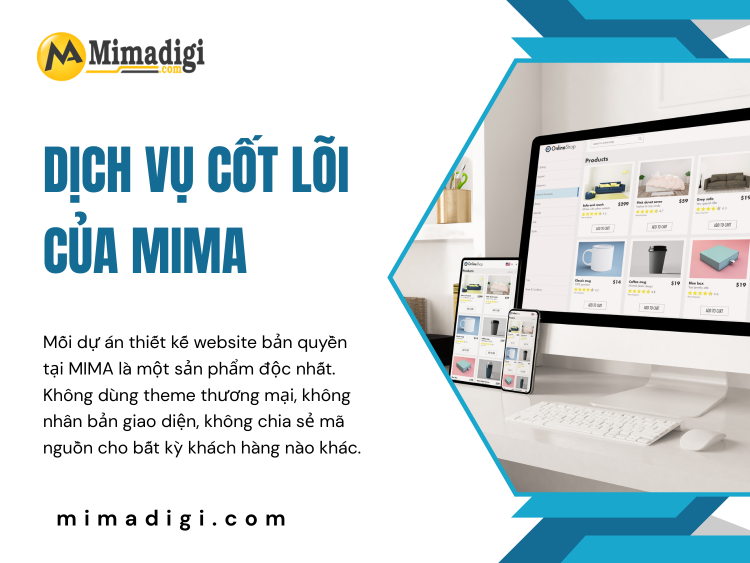 MIMA's Core Services – End-to-End Digital Solutions