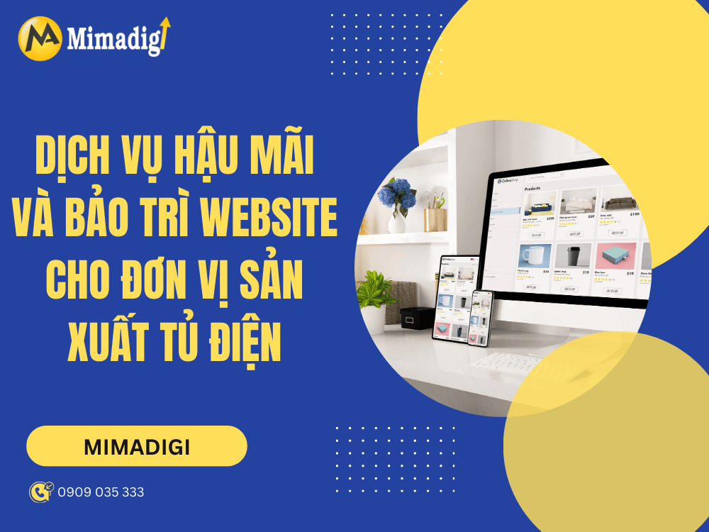 After-Sales Service and Website Maintenance for Electrical Panel Manufacturers at MIMA