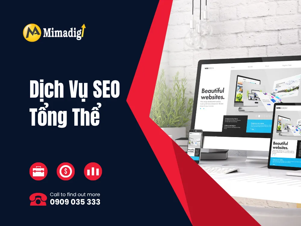 Dịch Vụ SEO Tổng Thể – Đưa Doanh Nghiệp Lên Top Google Bền Vững tại mima