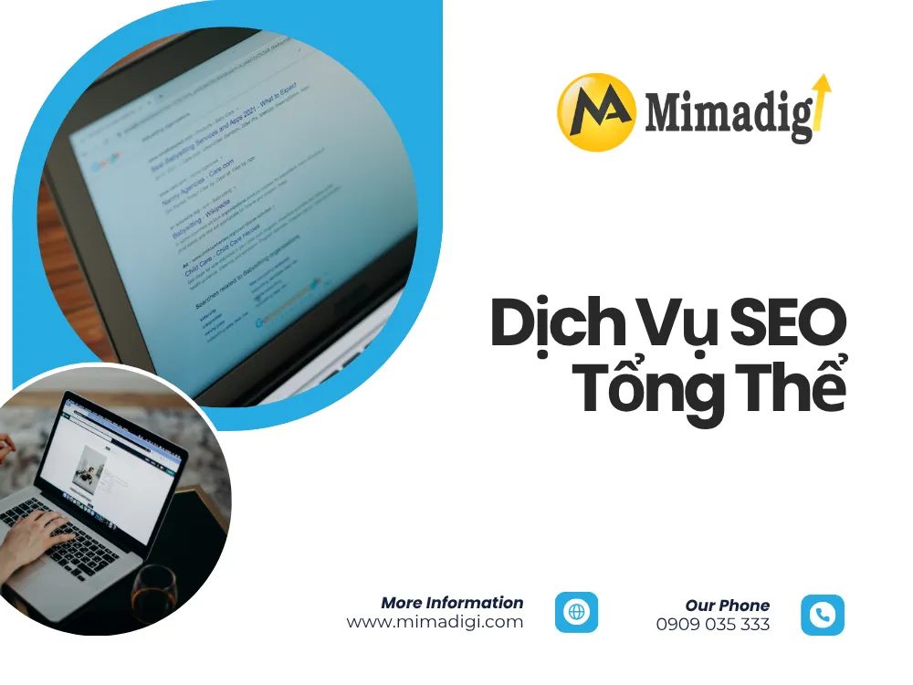 Dịch Vụ SEO Tổng Thể – Đưa Doanh Nghiệp Lên Top Google Bền Vững tại mima