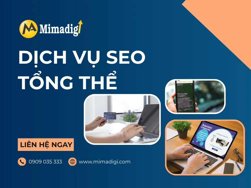 Dịch Vụ SEO Tổng Thể – Đưa Doanh Nghiệp Lên Top Google Bền Vững tại mima
