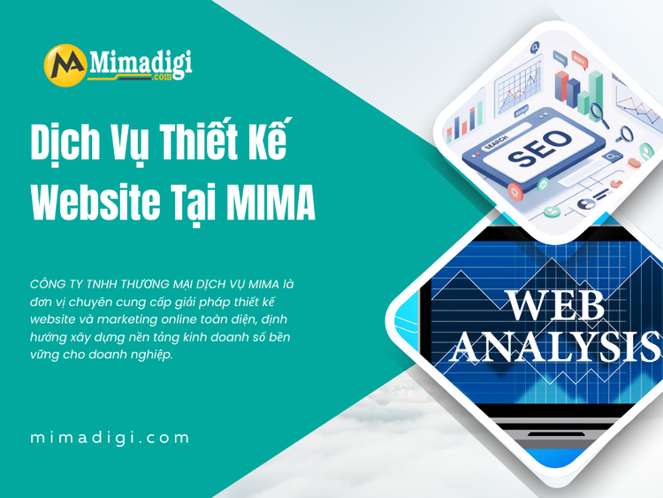 Dịch Vụ Thiết Kế Website Tại MIMA