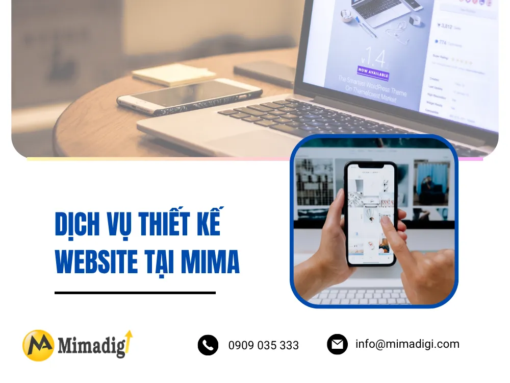 Dịch Vụ Thiết Kế Website Tại MIMA 