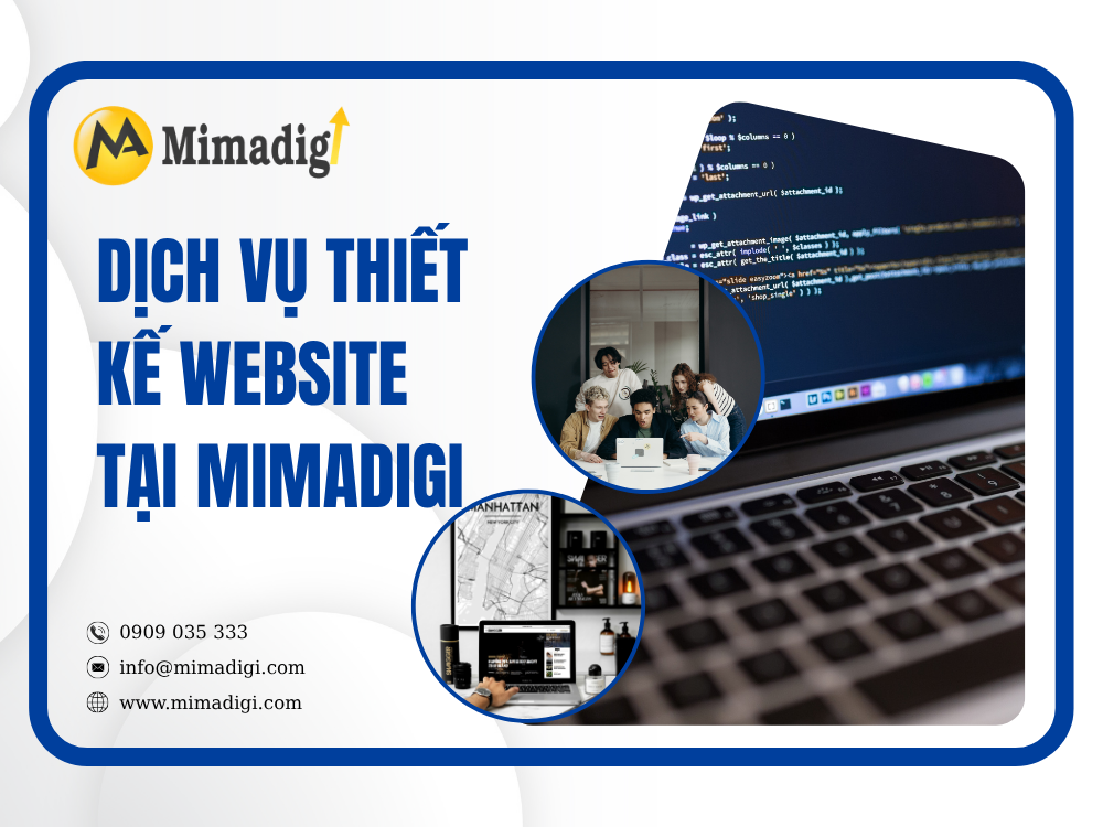 Dịch Vụ Thiết Kế Website Tại MIMA