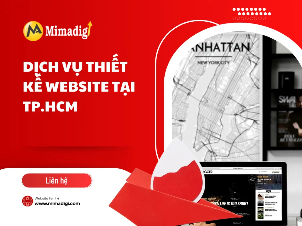 Dịch Vụ Thiết Kế Website Tại TP.HCM – Công Ty TNHH Thương Mại Dịch Vụ MIMA