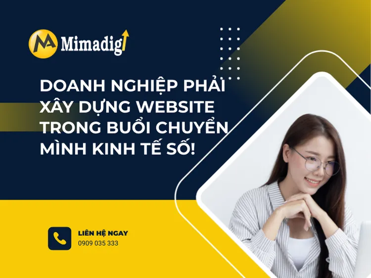 Businesses Must Build a Website in the Digital Economic Transformation! at mima