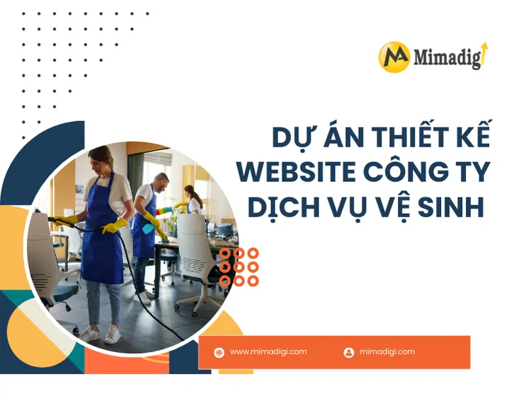 Website Design Project for Cleaning Service Company at mima