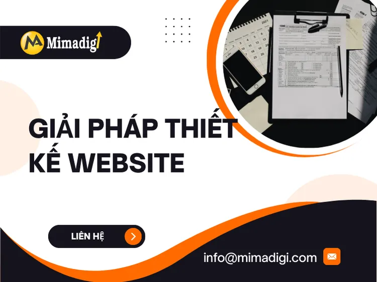 Giải pháp thiết kế website dịch vụ kiểm toán tại MIMA 