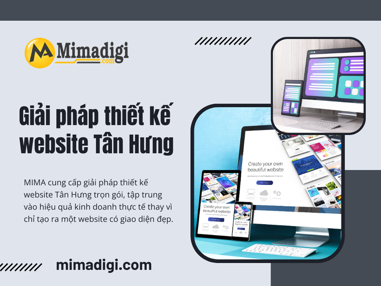 Giải pháp thiết kế website Tân Hưng