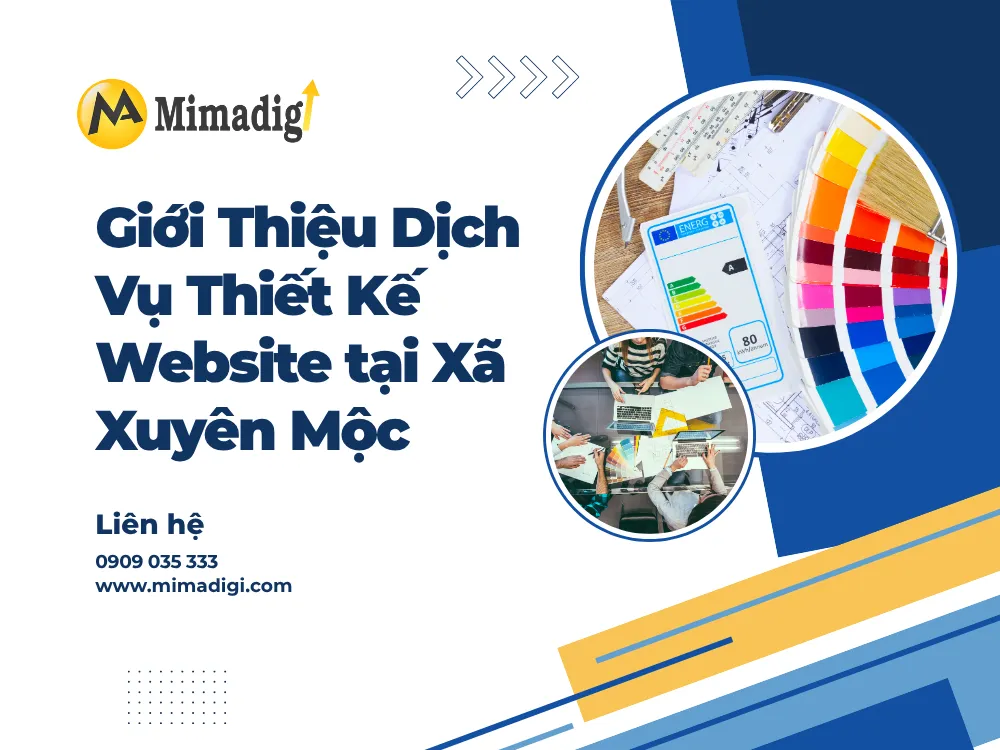 Giới Thiệu Dịch Vụ Thiết Kế Website tại Xã Xuyên Mộc tại mima