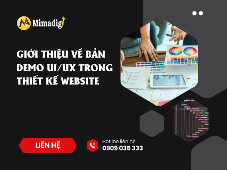 Introduction to UI/UX Demos in Website Design at mima