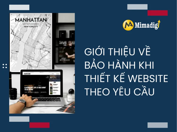 Introduction to Warranty for Custom Website Design at mima