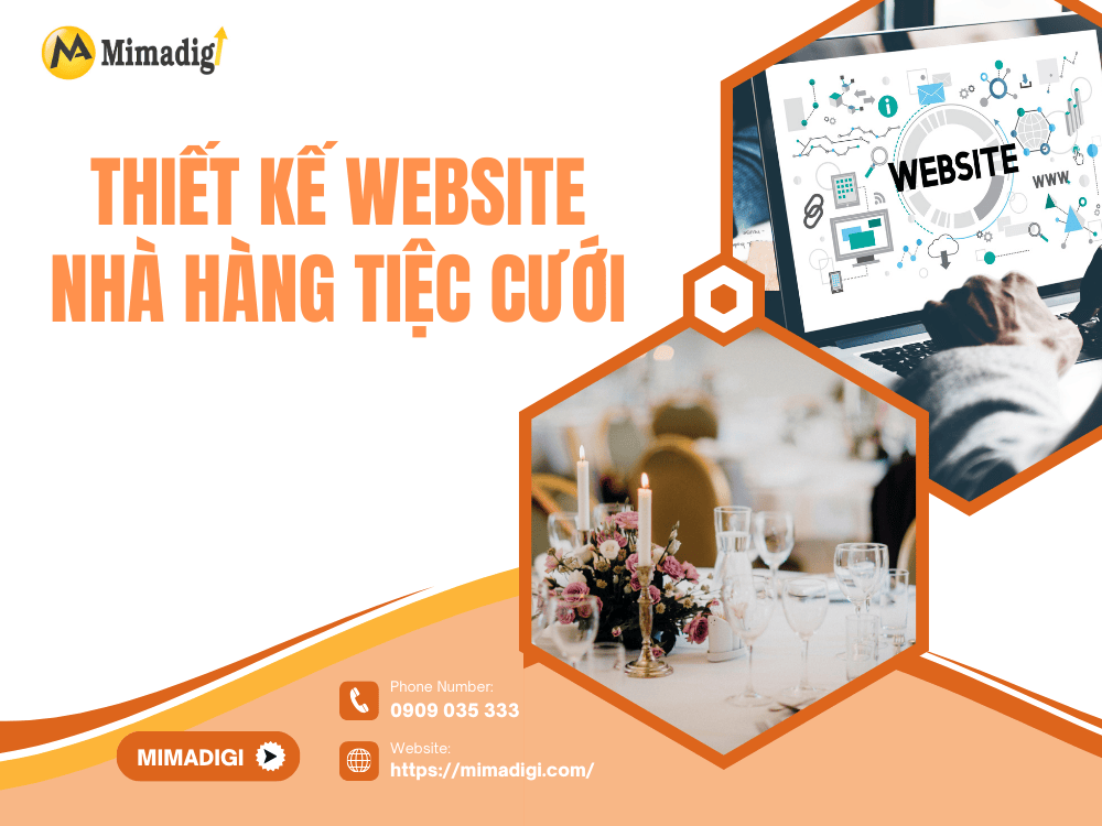 Introduction to Wedding Restaurant Website Design at MIMA
