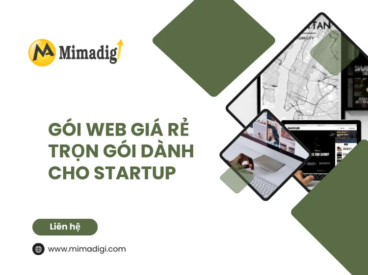 Affordable all-inclusive web packages for startups at mima