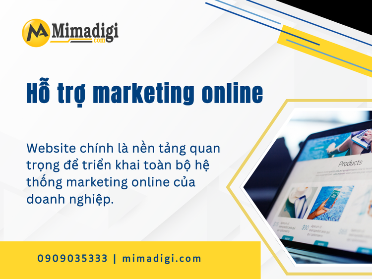 Hỗ trợ marketing online