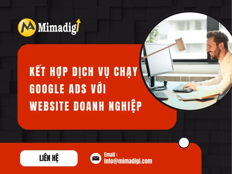 Combining Google Ads Management with Business Website at mima