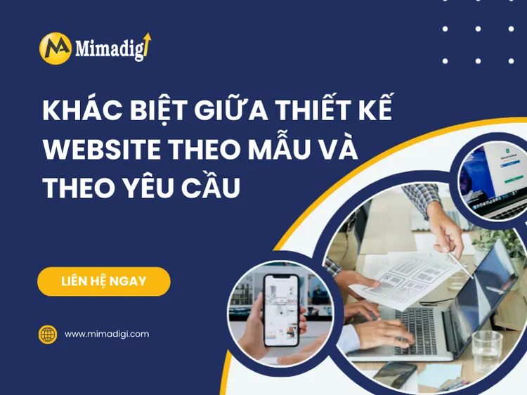 Difference Between Template Website Design and Custom Website Design: Which Solution is Best for Your Business? at mima