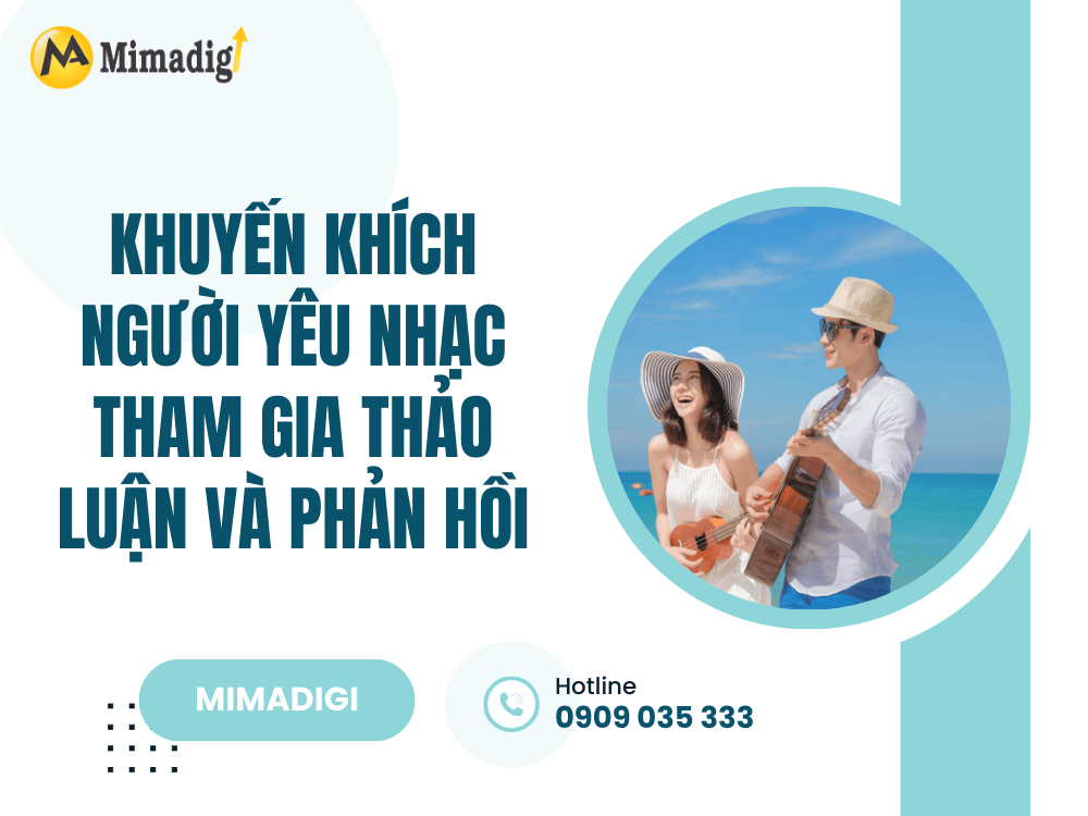 Encouraging Music Lovers to Participate in Discussions and Provide Feedback at MIMA