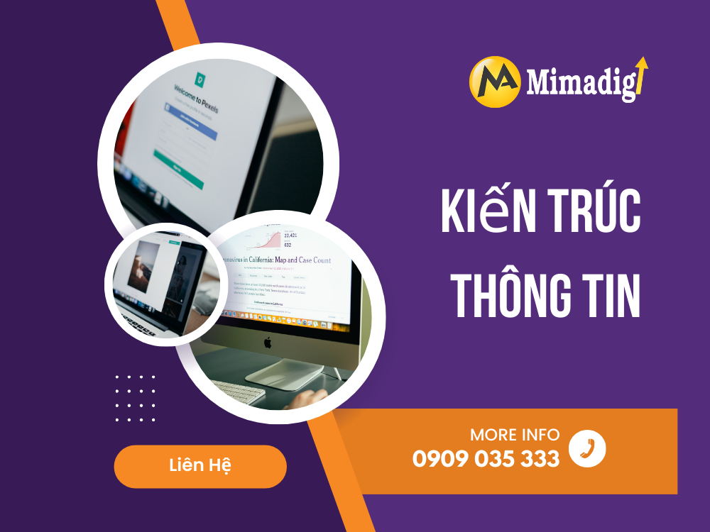 Kiến trúc thông tin cho website máy chiếu tại mima