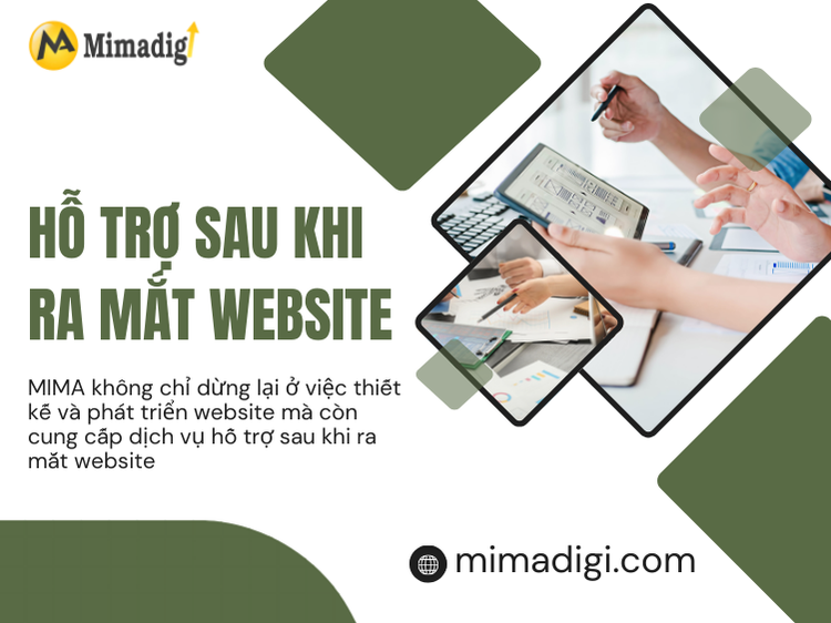 Support After Website Launch at mima