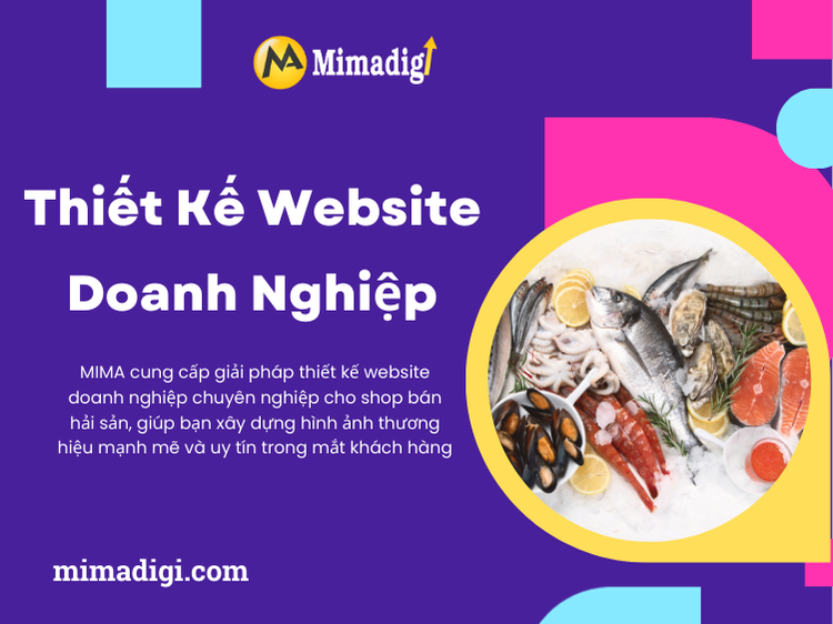 Thiết Kế Website Doanh Nghiệp tại mima