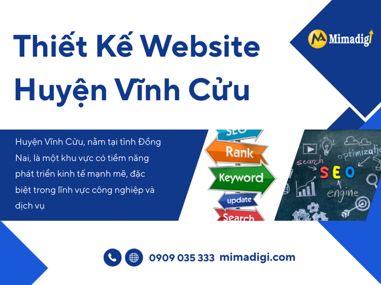 Vinh Cuu District Website Design: Optimal Solution for Businesses at mima