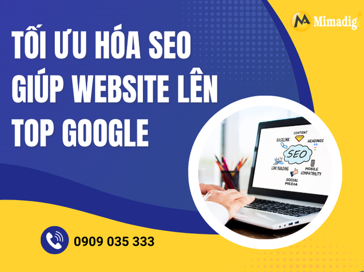 SEO Optimization Helps Website Rank on Top of Google at mima