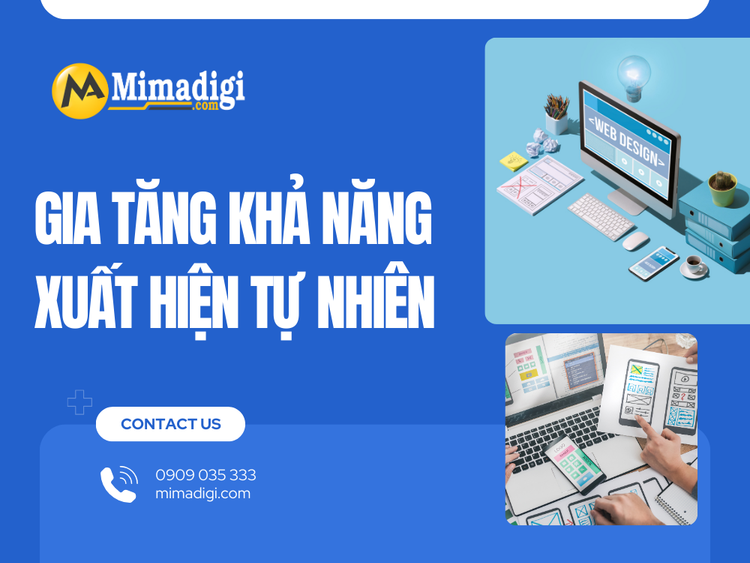 Gia tăng khả năng xuất hiện tự nhiên trên Google
