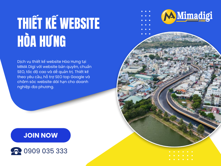 Thiết kế website Hòa Hưng