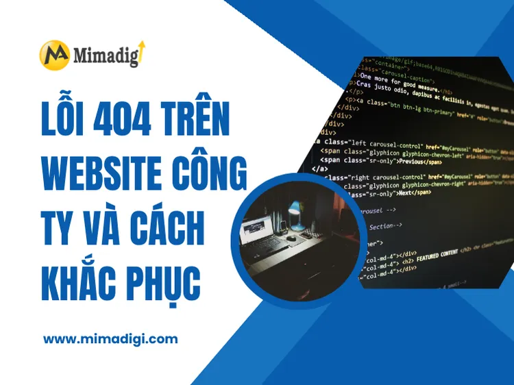 404 Error on Company Website and How to Fix It at mima