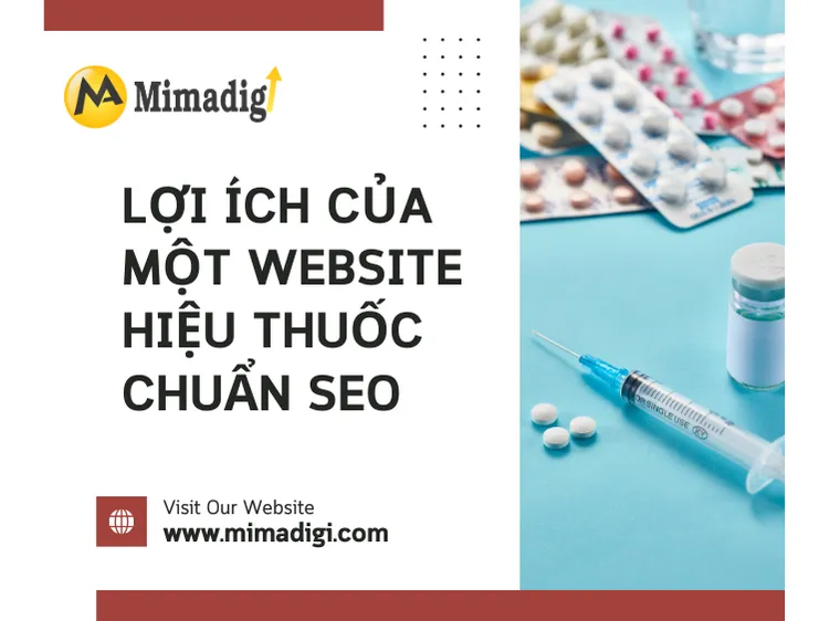 Lợi ích của một website hiệu thuốc chuẩn SEO tại mima