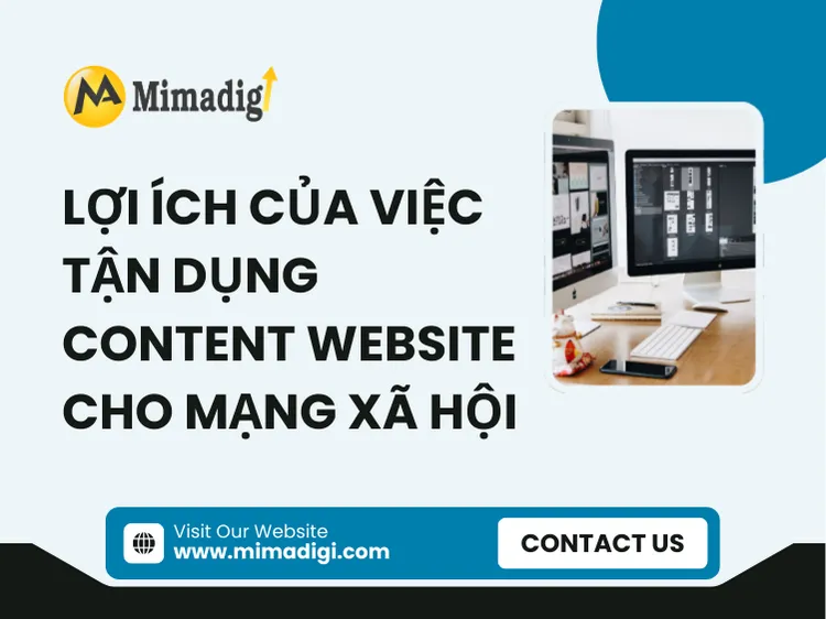 Benefits of Leveraging Website Content for Social Media at mima