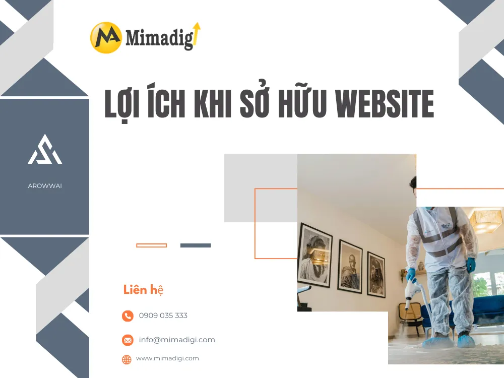 Lợi ích khi sở hữu website dịch vụ giặt thảm chuyên nghiệp tại mima