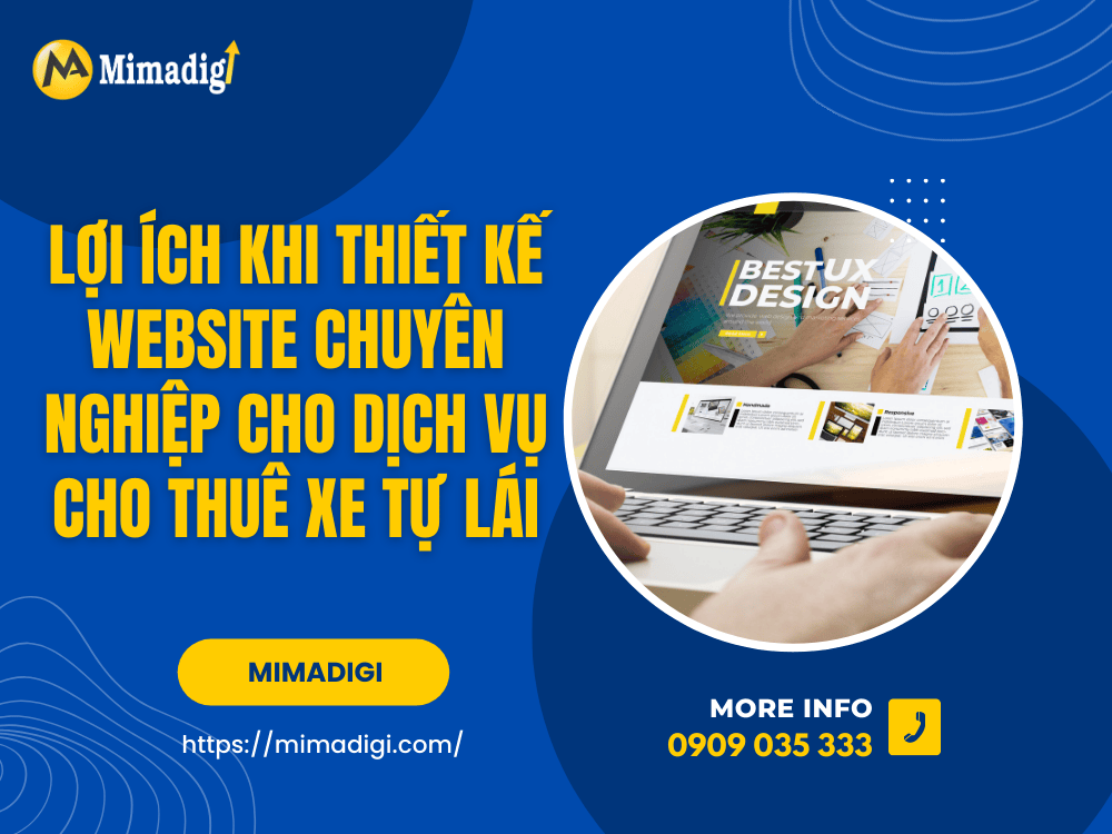 Benefits of a professional website for self-drive car rental at MIMA