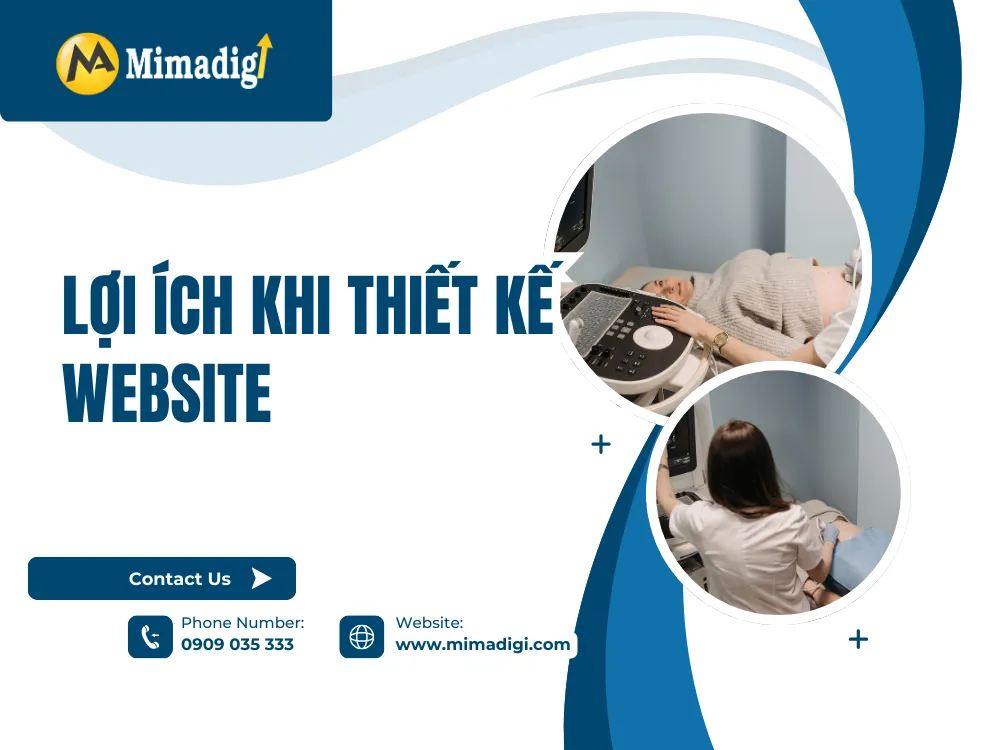 Lợi ích khi thiết kế website phòng khám sản phụ khoa tại MIMA 
