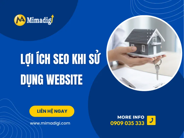 Lợi ích SEO khi sử dụng website tại MIMA 
