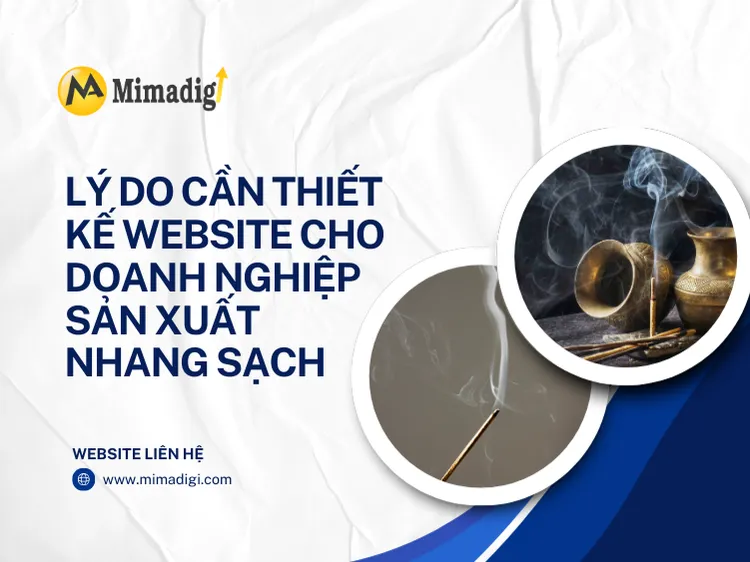 Why Website Design is Necessary for Clean Incense Manufacturing Businesses at mima