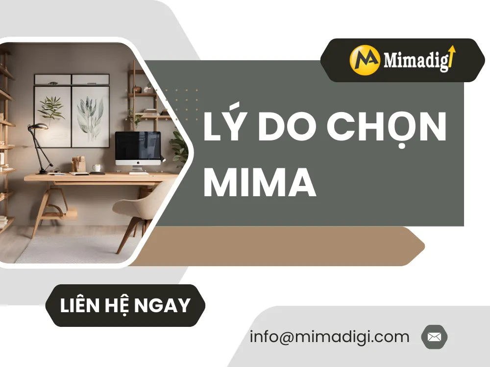 Lý do chọn MIMA để thiết kế website nội thất văn phòng tại mima